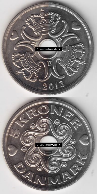Umlaufmünze aus Dänemark Sammlung