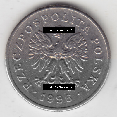 Münzen Polen Umlaufmünze 1990-2016, 20 Groszy 1996 (1) Sammlung