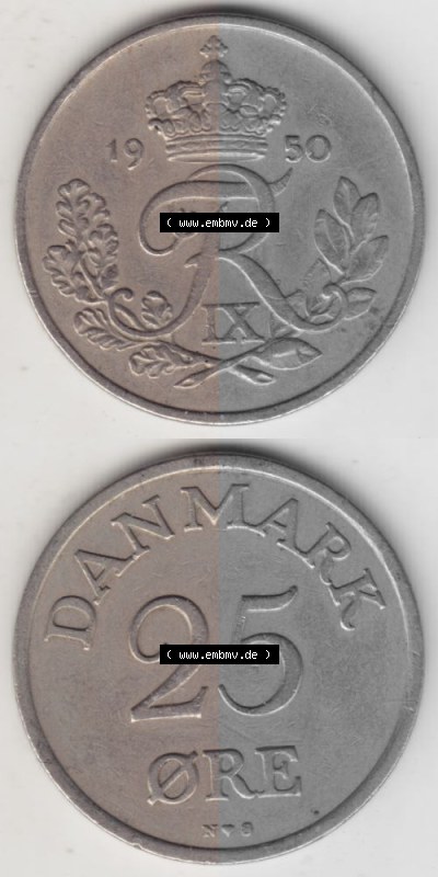 Umlaufmünze aus Dänemark Sammlung