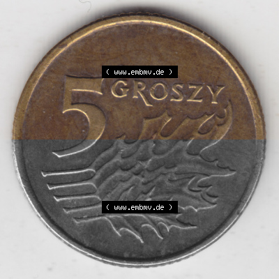 Münzen Polen Umlaufmünze 1990-2014, 5 Groszy 1998 (2) Sammlung