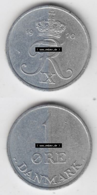 Umlaufmünze aus Dänemark Sammlung