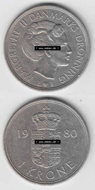 Umlaufmünze aus Dänemark Sammlung