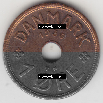 Umlaufmünze aus Dänemark Sammlung