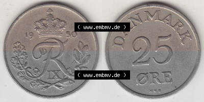 Umlaufmünze aus Dänemark Sammlung