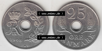 Umlaufmünze aus Dänemark Sammlung