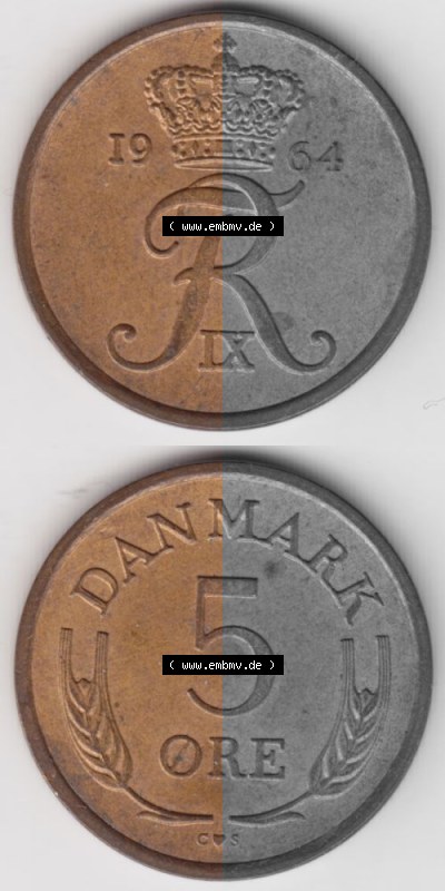 Umlaufmünze aus Dänemark Sammlung
