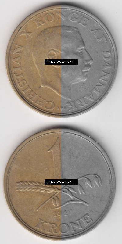 Umlaufmünze aus Dänemark Sammlung