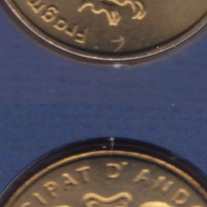 Ausschnitt zur Qualitätsprüfung vom Digitalen Bild Qualität