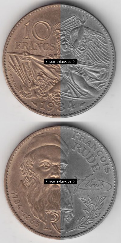 Umlaufmünze aus Frankreich in der Francs-Währung Sammlung