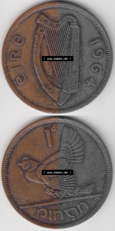 Umlaufmünze aus Irland in Irische Pfund-Währung Sammlung