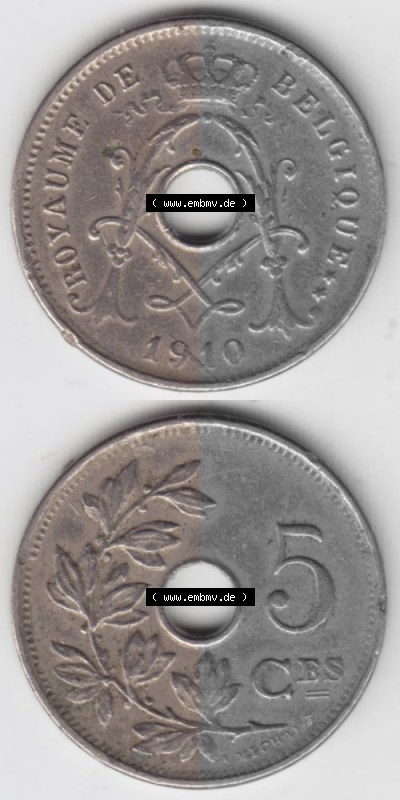 Belgien vor Einführung der Euromünzen in Belgien Sammlung
