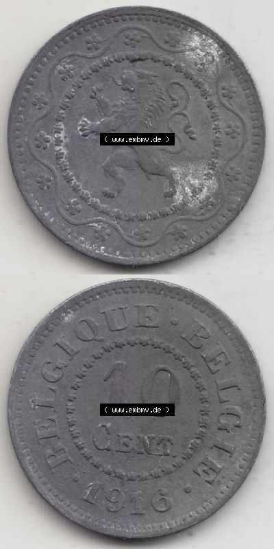 Belgien vor Einführung der Euromünzen in Belgien Sammlung