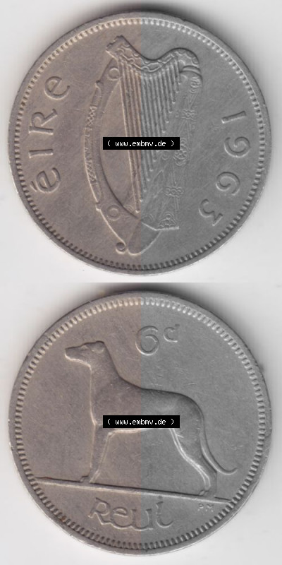 Umlaufmünze aus Irland in Irische Pfund-Währung Sammlung