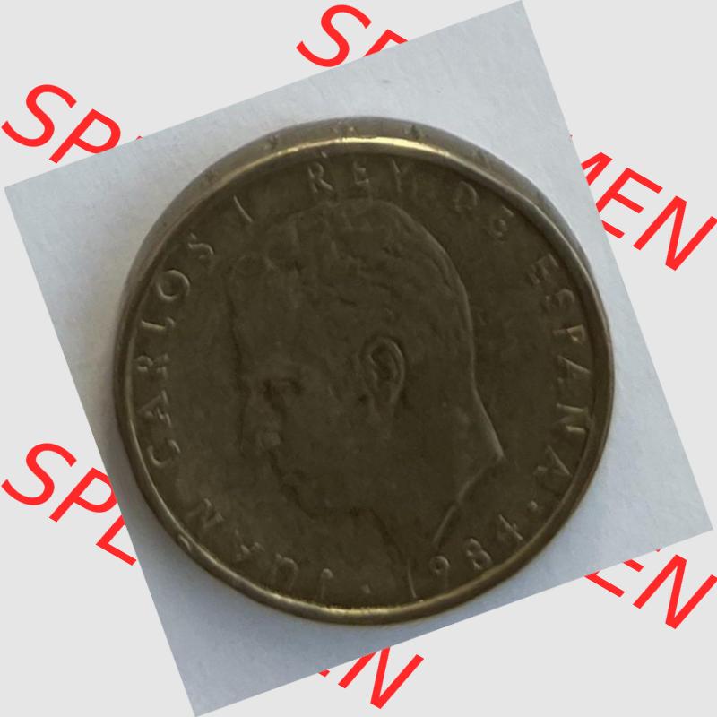 Münzen aus Spanien Bild (0001) 1984 100 Peseta Sammlung