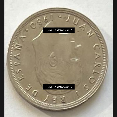 Münzen aus Spanien 50 PTAS 1980 (0015) Sammlung