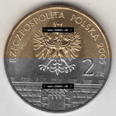 2 Zloty, Gniezno, Polnische Münze Sammlung