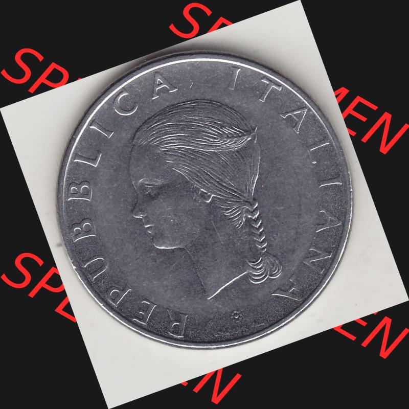 Bildmaterial von Münzen aus Italien / Italia Gedenkmünzen 1979-1979, 100 Lire, Ernährungs- und Landwirtschafts- Organisation der Vereinten Nationen-1. Vorderseite... Sammlung
