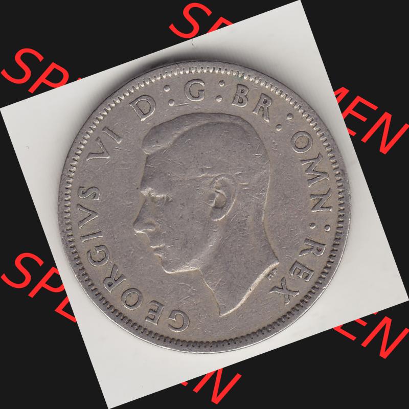 Münzen Großbritannien Umlaufmünze 1949-1951, 2 Schilling - Shillings 1949-1 (1) Sammlung