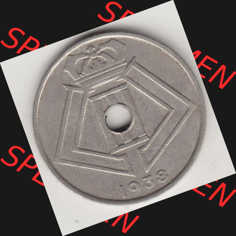 Alte Münzen KMS Belgien, Kursmünzensatz / KMS - Zusammenstellung 1938-1940, mit Münze 1938-1939, 25 C, Centime, BELGIQUE - BELGIE 1938-1. Rückseite... Sammlung