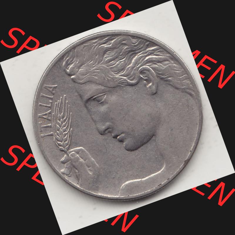 Alte Münzen KMS Italien / Italia, Kursmünzensatz - Zusammenstellung 1908-1943, mit Münze 1908-1935, 20 C. Centesimi, Cent, 1920-1. Vorderseite... Sammlung