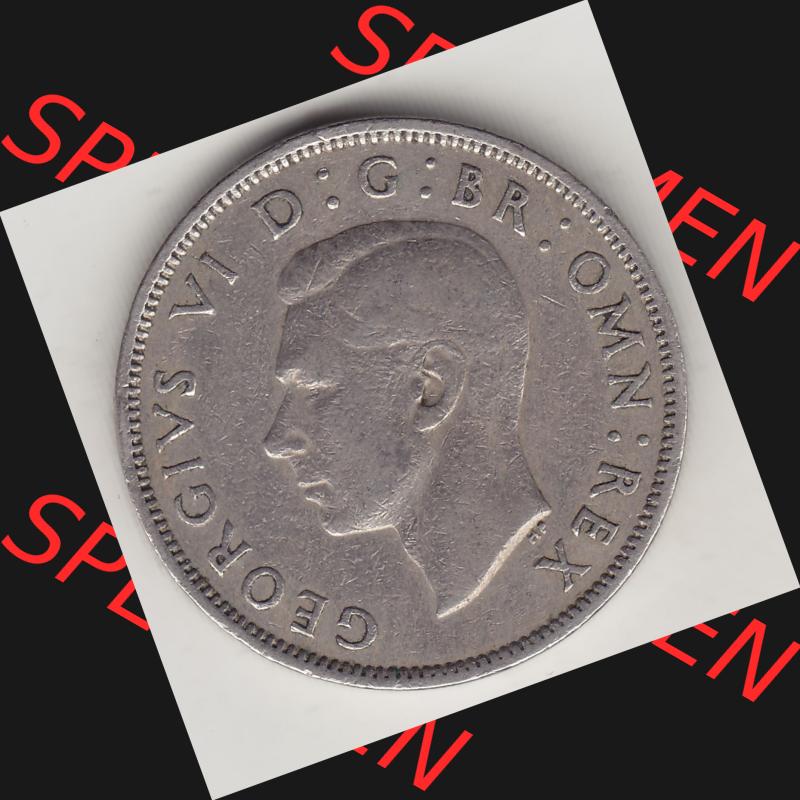 Münzen Großbritannien Umlaufmünze 1947-1948, 2 Schilling - Shillings 1948-1 (1) Sammlung