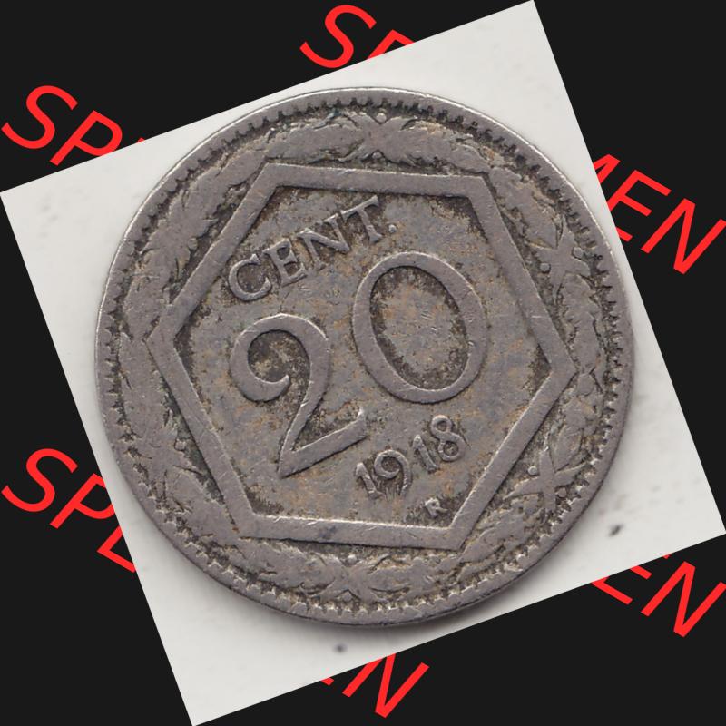 Alte Münzen KMS Italien / Italia, Kursmünzensatz - Zusammenstellung 1908-1943, mit Münze 1919-1920, 20 Centesimi, Cent, REGNO DITALIA 1918-1. Rückseite... Sammlung