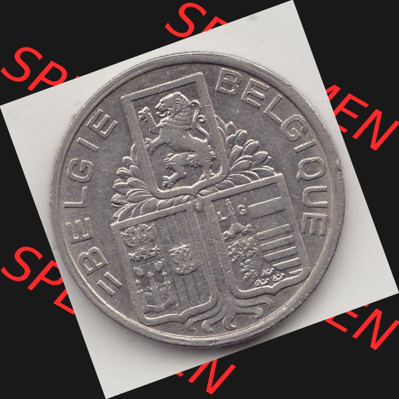 Alte Münzen KMS Belgien, Kursmünzensatz / KMS - Zusammenstellung 1938-1940, mit Münze 1938-1939, 5 Franken, FR, Francs, BELGIE - BELGIQUE 1939-1.... Sammlung
