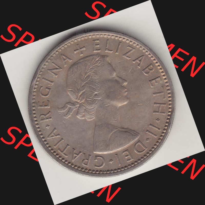 Münzen Großbritannien Umlaufmünze 1954-1970, 2 Schilling - Shillings 1954-2 (1) Sammlung