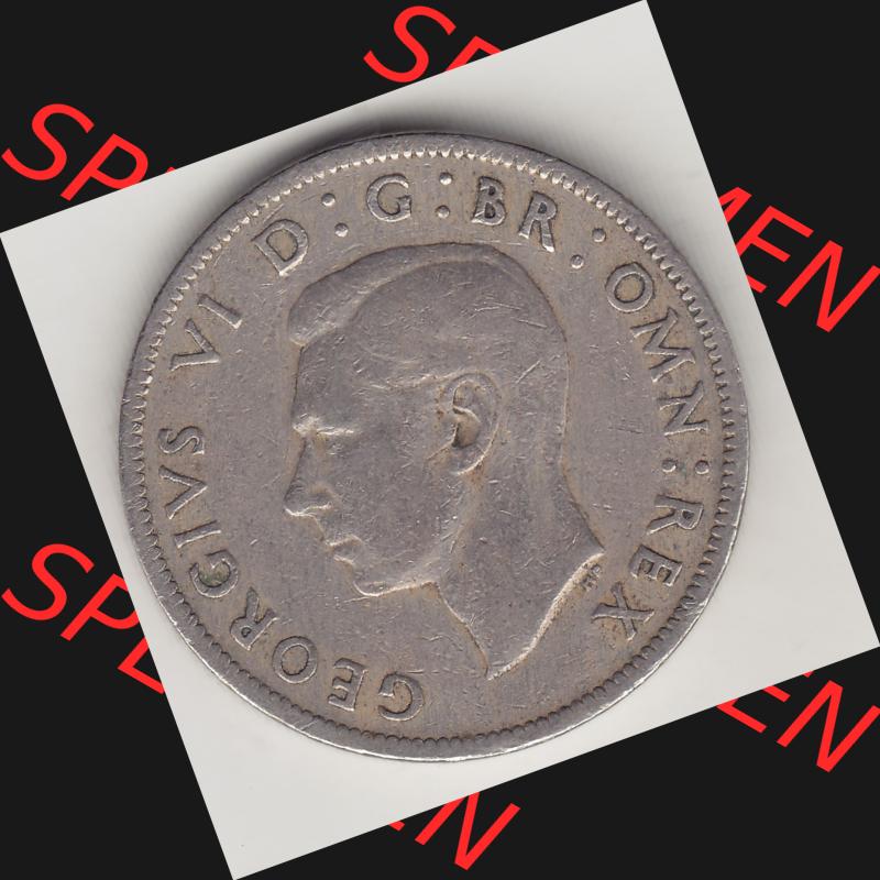 Münzen Großbritannien Umlaufmünze 1947-1948, 2 Schilling - Shillings 1949-2 (1) Sammlung