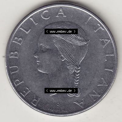 Bildmaterial von Münzen aus Italien / Italia Gedenkmünzen 1979-1979, 100 Lire, Ernährungs- und Landwirtschafts- Organisation der Vereinten Nationen-1. Vorderseite... Sammlung