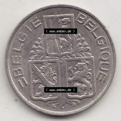 Alte Münzen KMS Belgien, Kursmünzensatz / KMS - Zusammenstellung 1938-1940, mit Münze 1939-1940, 1 FR, Franken, BELGIE - BELGIQUE 1940-1. Vorderseite... Sammlung