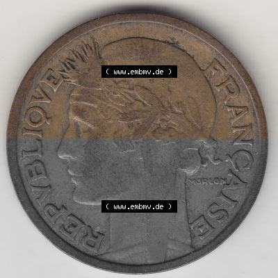 Umlaufmünze aus Frankreich in der Francs-Währung Sammlung