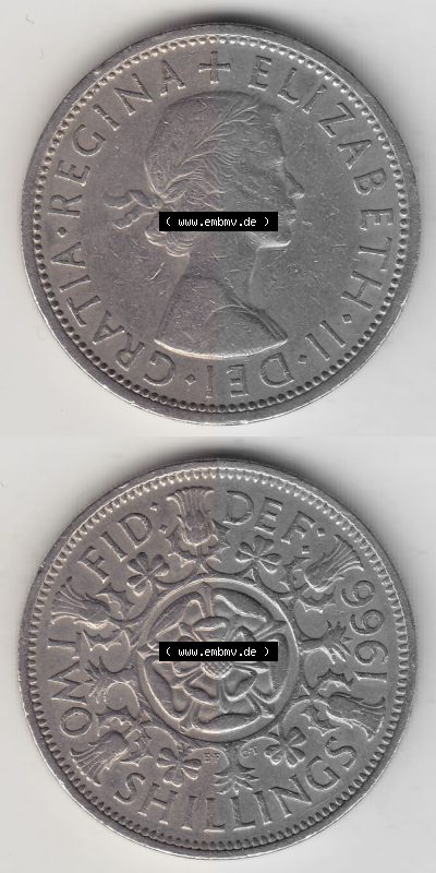 Münze aus Großbritannien Sammlung