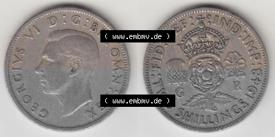 Münze aus Großbritannien Sammlung
