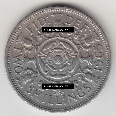 Münze aus Großbritannien Sammlung