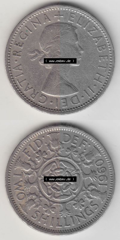 Münze aus Großbritannien Sammlung