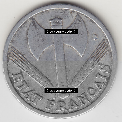 Umlaufmünze aus Frankreich in der Francs-Währung Sammlung