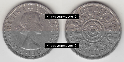 Münze aus Großbritannien Sammlung