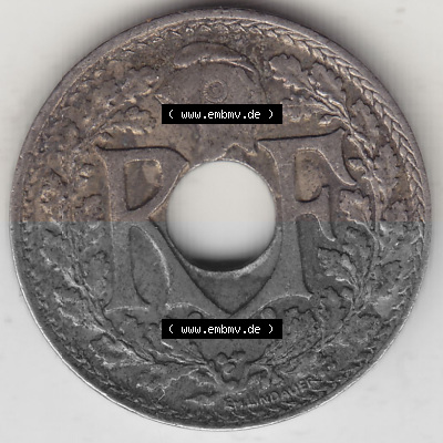 Münzen Frankreich Umlaufmünze 1917-1938, 10 Centimes, 10 CMES EGALITÉ FRATERNITÉ LIBERTÉ 1918 (Stück 2). Bildmaterial der... Sammlung