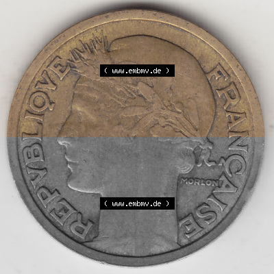 Umlaufmünze aus Frankreich in der Francs-Währung Sammlung