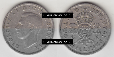 Münze aus Großbritannien Sammlung