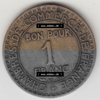 Umlaufmünze aus Frankreich in der Francs-Währung Sammlung
