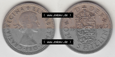 Münze aus Großbritannien Sammlung