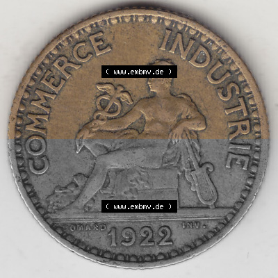 Umlaufmünze aus Frankreich in der Francs-Währung Sammlung