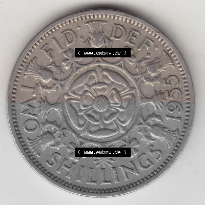 Münze aus Großbritannien Sammlung