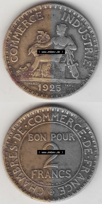 Umlaufmünze aus Frankreich in der Francs-Währung Sammlung