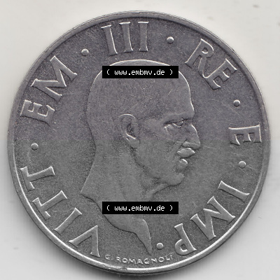 Alte Münzen KMS Italien / Italia, Kursmünzensatz - Zusammenstellung 1908-1943, mit Münze 1939-1943, 2 Lire, Lira, Viktor Emanuael... Sammlung