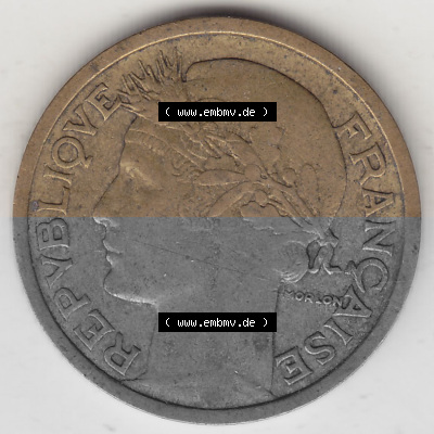 Umlaufmünze aus Frankreich in der Francs-Währung Sammlung