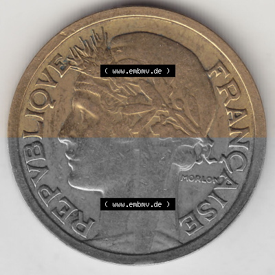 Umlaufmünze aus Frankreich in der Francs-Währung Sammlung