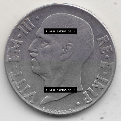 Alte Münzen KMS Italien / Italia, Kursmünzensatz - Zusammenstellung 1908-1943, mit Münze 1939-1943, 20 C. Centesimi, Cent 1941... Sammlung